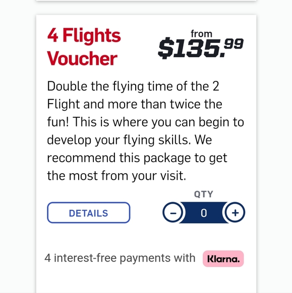 iFLY Indoor Skydiving Gift 2 Vouchers for 4 flights each 8 flights in all - Picture 5 of 5